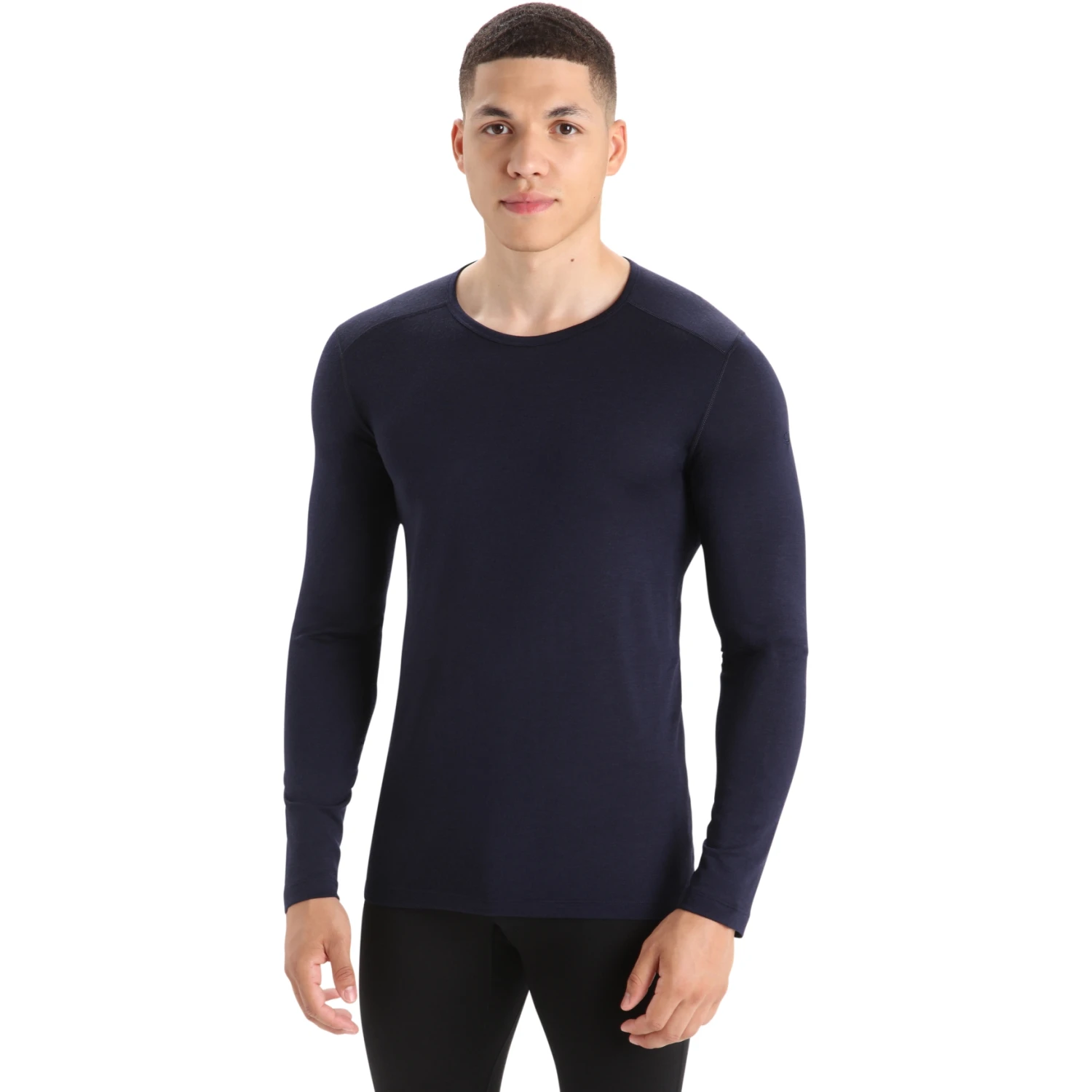 Icebreaker 200 Oasis Crewe Langarmshirt Herren - Midnight Navy 1 Icebreaker 200 Oasis Crewe Langarmshirt Herren - Midnight Navy