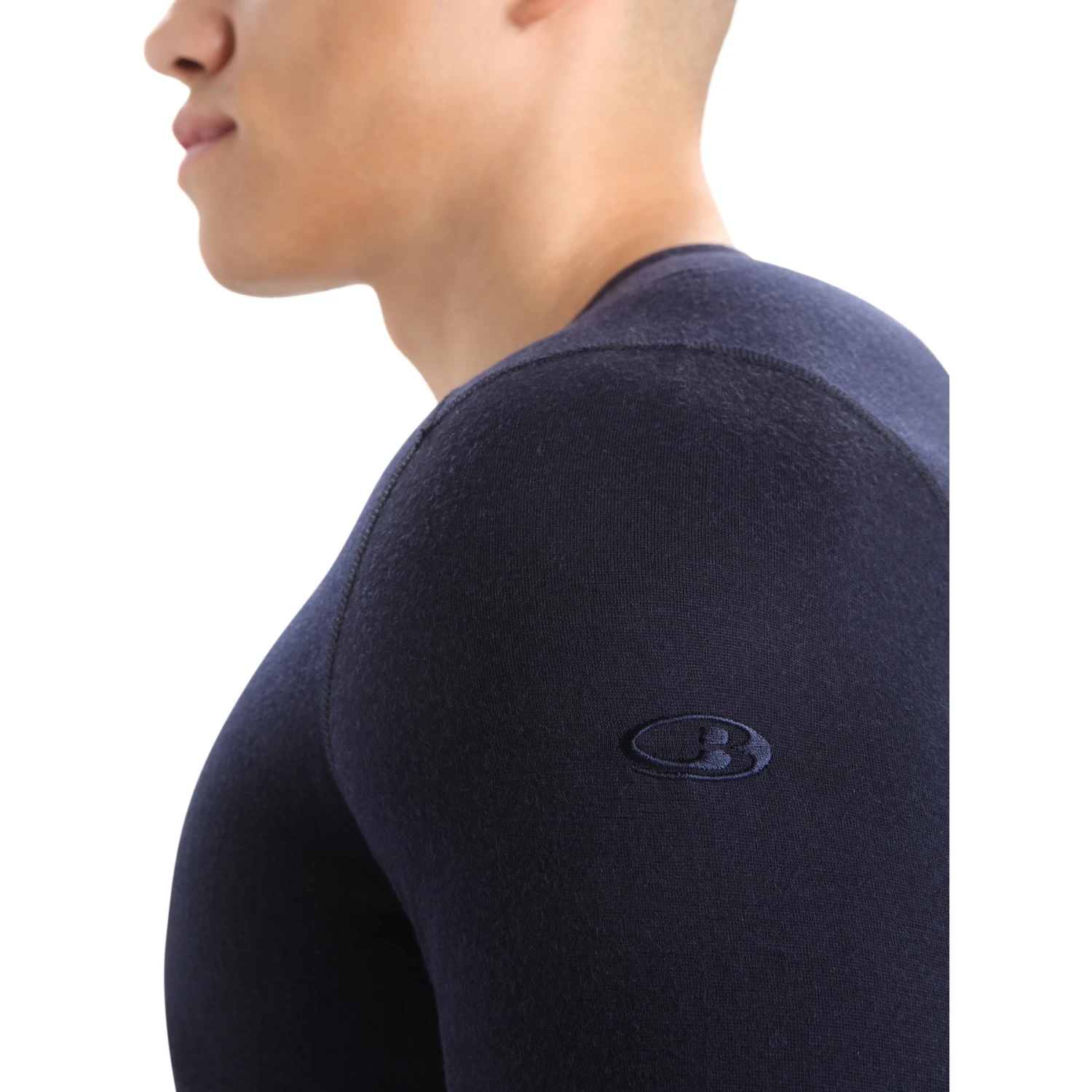 Icebreaker 200 Oasis Crewe Langarmshirt Herren - Midnight Navy 6 Icebreaker 200 Oasis Crewe Langarmshirt Herren - Midnight Navy – Bild 6