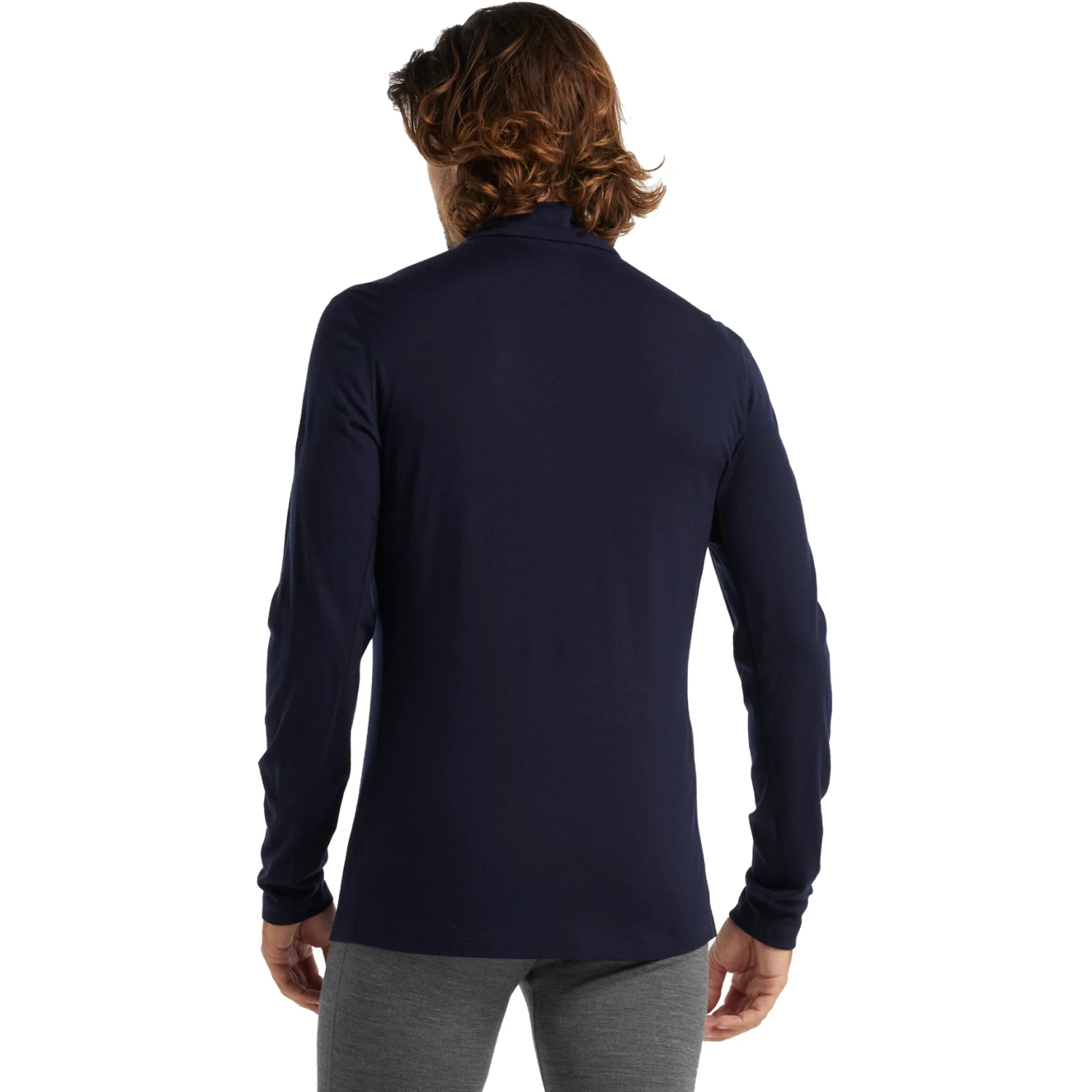 Icebreaker 200 Oasis Half Zip Langarmshirt Herren - Midnight Navy 2 Icebreaker 200 Oasis Half Zip Langarmshirt Herren - Midnight Navy – Bild 2