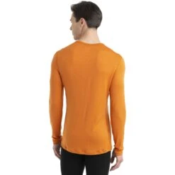 Deutschland Icebreaker Verkaufs-Shop -Deutschland Icebreaker Verkaufs-Shop icebreaker mens 260 tech crewe long sleeve shirt earth model 2 1499499