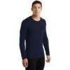 Icebreaker 260 Tech Crewe Langarmshirt Herren - Midnight Navy