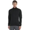 Icebreaker 560 Realfleece™ Elemental II Fleecejacke Herren - Schwarz