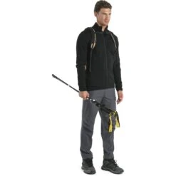 Icebreaker 560 Realfleece™ Elemental II Fleecejacke Herren - Schwarz -Deutschland Icebreaker Verkaufs-Shop icebreaker mens 560 realfleece elemental ii long sleeve zip black 4 1555492