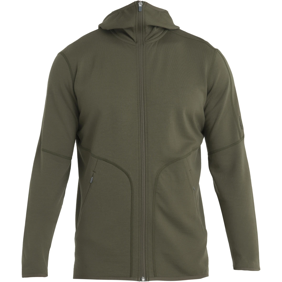 Icebreaker 560 Realfleece™ Elemental II Fleecejacke Mit Kapuze Herren - Loden 3 Icebreaker 560 Realfleece™ Elemental II Fleecejacke Mit Kapuze Herren - Loden – Bild 3