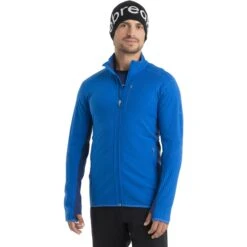 Icebreaker Descender Fleecejacke Herren - Lazurite/Royal Navy