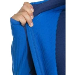 Icebreaker Descender Fleecejacke Herren - Lazurite/Royal Navy -Deutschland Icebreaker Verkaufs-Shop icebreaker mens descender long sleeve zip lazurite royal navy 6 1555099