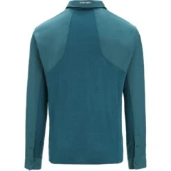Icebreaker Hike Langarmhemd Herren - Green Glory -Deutschland Icebreaker Verkaufs-Shop icebreaker mens hike long sleeve shirt green glory 2 1381640