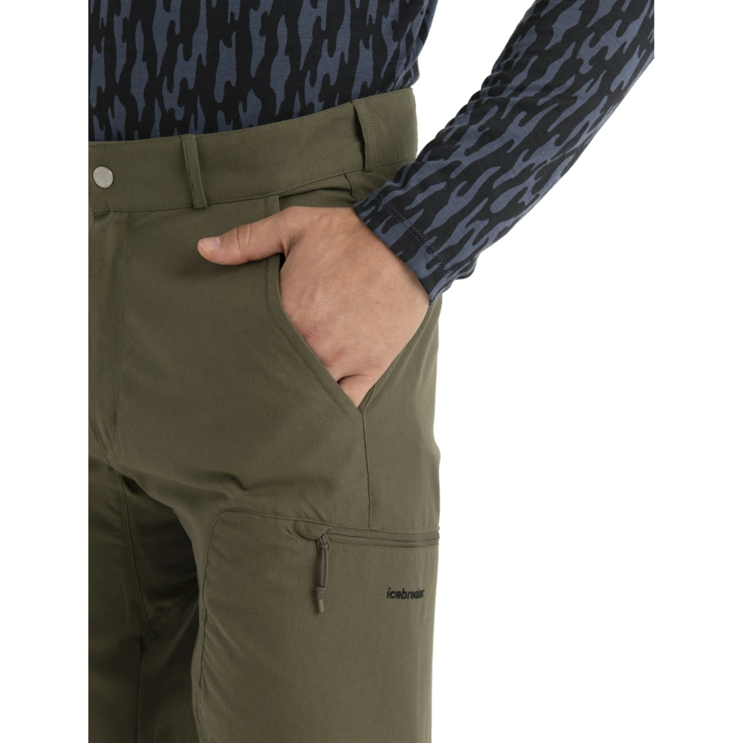 Icebreaker Hike Hose Herren - Loden 5 Icebreaker Hike Hose Herren - Loden – Bild 5