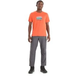 Icebreaker Hike Hose Herren - Monsoon -Deutschland Icebreaker Verkaufs-Shop icebreaker mens hike pants monsoon model 3 1498736