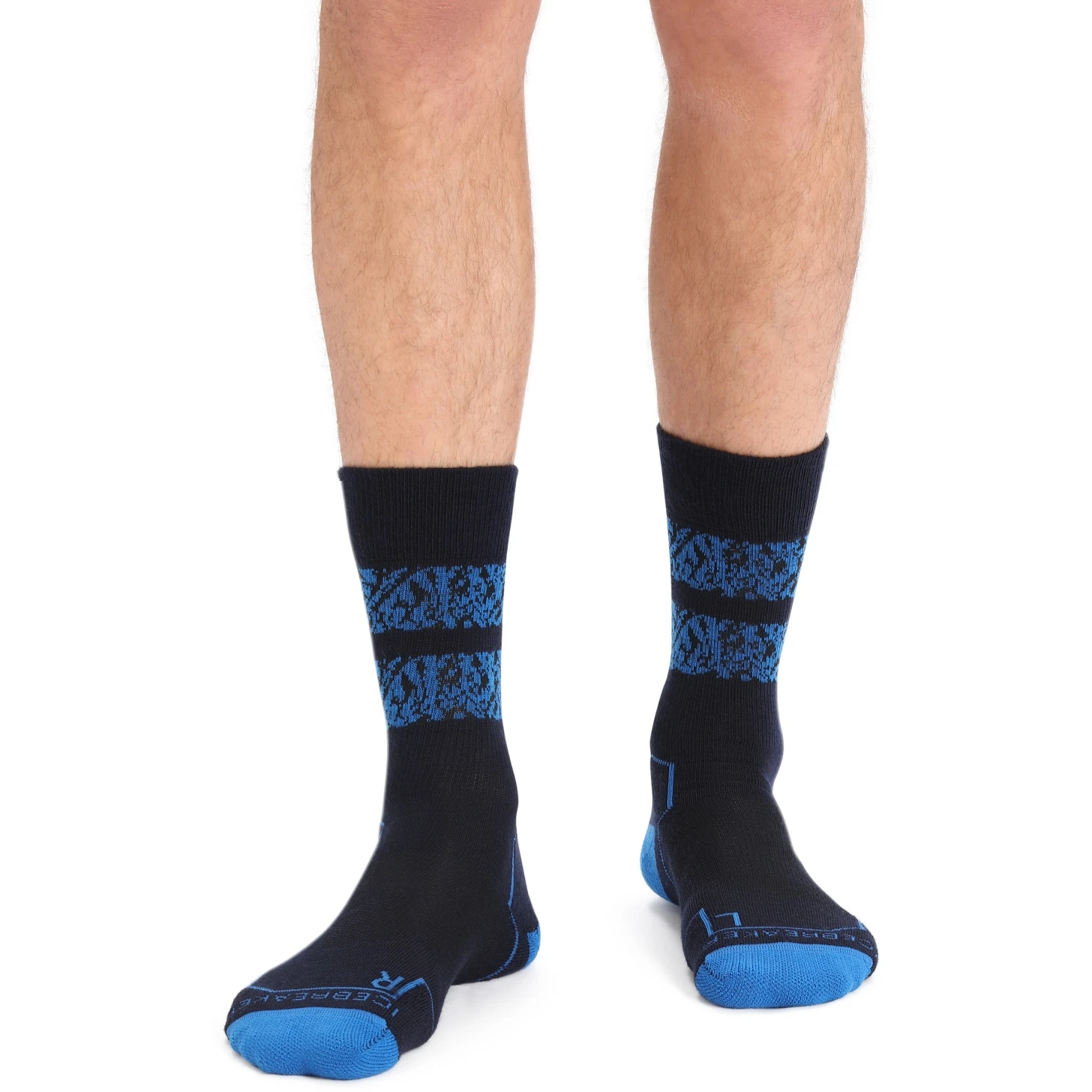 Icebreaker Hike+ Light Crew Natural Summit Socken Herren - Midnight Navy/Lazurite/Black 2 Icebreaker Hike+ Light Crew Natural Summit Socken Herren - Midnight Navy/Lazurite/Black – Bild 2