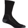 Icebreaker Hike+ Light Crew Socken Herren - Schwarz/Mink/Monsoon