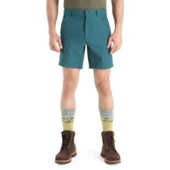 Icebreaker Hike Shorts Herren - Green Glory