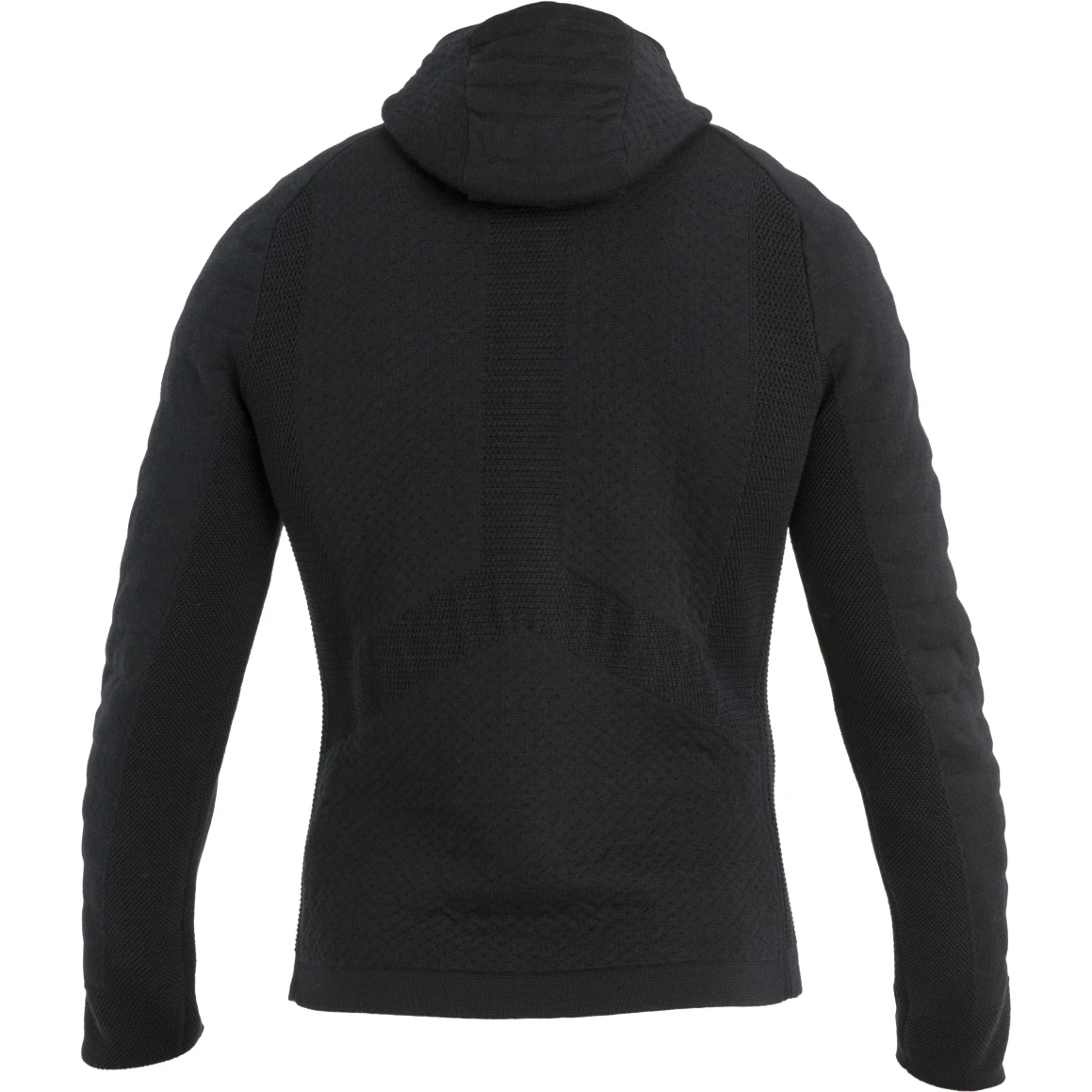 Icebreaker ZoneKnit™ Explore Kapuzenjacke Herren - Schwarz 4 Icebreaker ZoneKnit™ Explore Kapuzenjacke Herren - Schwarz – Bild 4