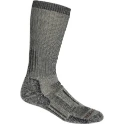 Icebreaker Mountaineer Mid Calf Socken Herren - Jet Hthr/Espresso