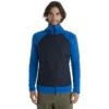 Icebreaker Quantum Hybrid Kapuzenjacke Herren - Lazurite/Midnight Navy