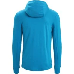 Icebreaker Quantum III Midlayer Jacke Mit Kapuze Herren - Geo Blue/Royal Navy -Deutschland Icebreaker Verkaufs-Shop icebreaker mens quantum iii long sleeve zip hood midlayer geo blue royal navy 2 1381789