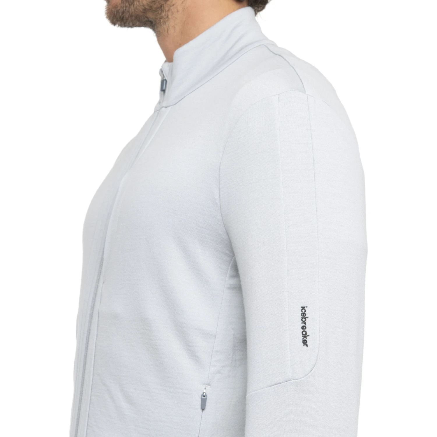 Icebreaker Quantum III Midlayer Jacke Herren - Ether 6 Icebreaker Quantum III Midlayer Jacke Herren - Ether – Bild 6