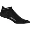 Icebreaker Run+ Ultralight Micro Socken Herren - Schwarz/Snow