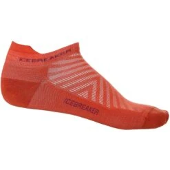 Icebreaker Run+ Ultralight Micro Socken Herren - Vibrant Earth/Go Berry