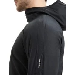 Icebreaker Shell+™ Cotton Windbreaker Herren - Schwarz 17 Icebreaker Shell+™ Cotton Windbreaker Herren - Schwarz -Deutschland Icebreaker Verkaufs-Shop icebreaker mens shell plus cotton windbreaker black 6 1554493