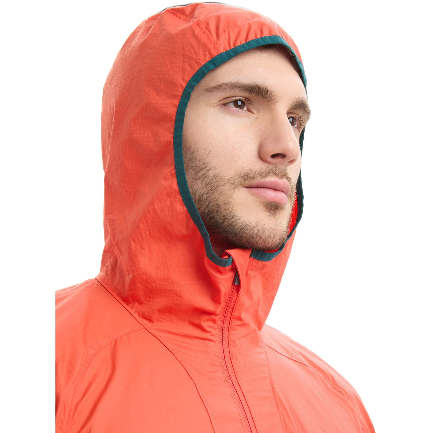 Icebreaker Shell+™ Cotton Windbreaker Herren - Vibrant Earth/Loden 8 Icebreaker Shell+™ Cotton Windbreaker Herren - Vibrant Earth/Loden – Bild 8