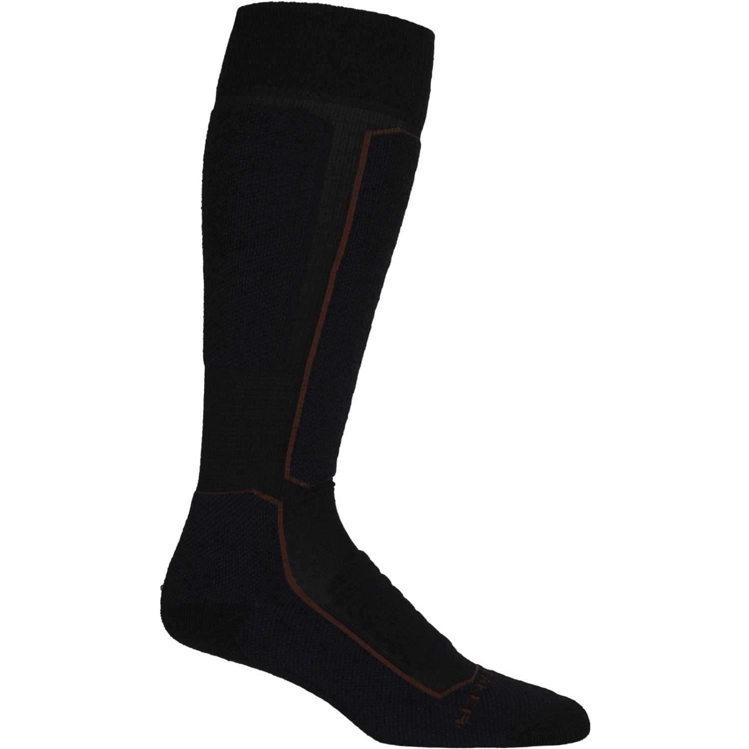 Icebreaker Ski+ Medium OTC Socken Herren - Black/Royal Navy/Espresso 1 Icebreaker Ski+ Medium OTC Socken Herren - Black/Royal Navy/Espresso