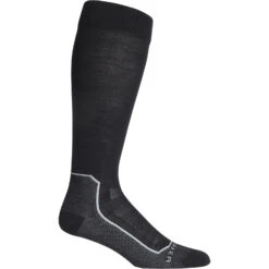 Icebreaker Ski+ Ultralight OTC Socken Herren - Schwarz