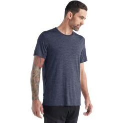 Icebreaker Sphere II T-Shirt Herren - Midnight Navy Heather