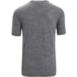 Icebreaker Tech Lite II Cadence Paths T-Shirt Herren - Gritstone Hthr -Deutschland Icebreaker Verkaufs-Shop icebreaker mens tech lite ii cadence paths short sleeve tee gritstone hthr 2 1383917