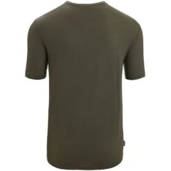 Icebreaker Tech Lite II Camping Grounds T-Shirt Herren - Loden -Deutschland Icebreaker Verkaufs-Shop icebreaker mens tech lite ii camping grounds short sleeve tee loden 2 1382804