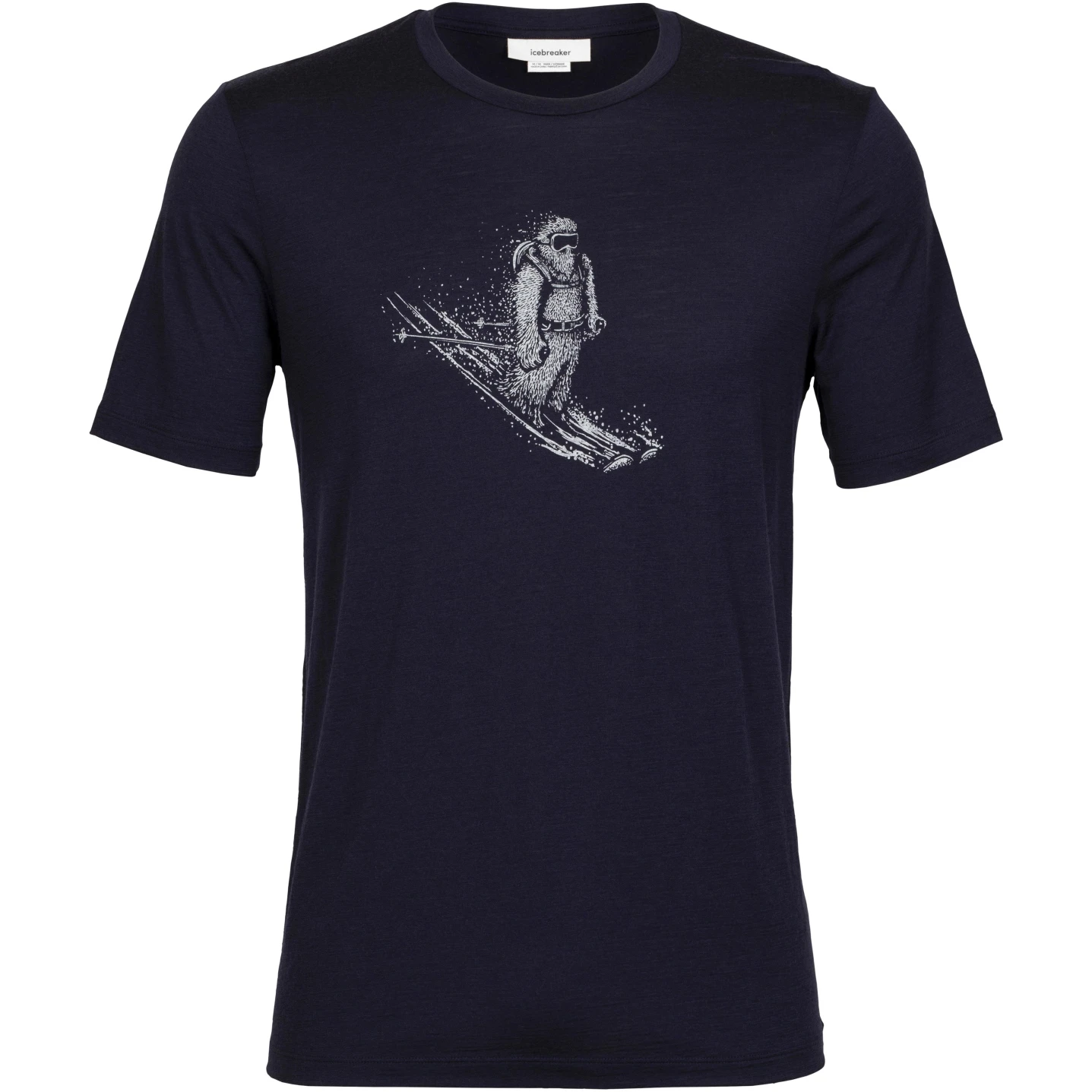 Icebreaker Tech Lite II Skiing Yeti T-Shirt Herren - Midnight Navy 3 Icebreaker Tech Lite II Skiing Yeti T-Shirt Herren - Midnight Navy – Bild 3