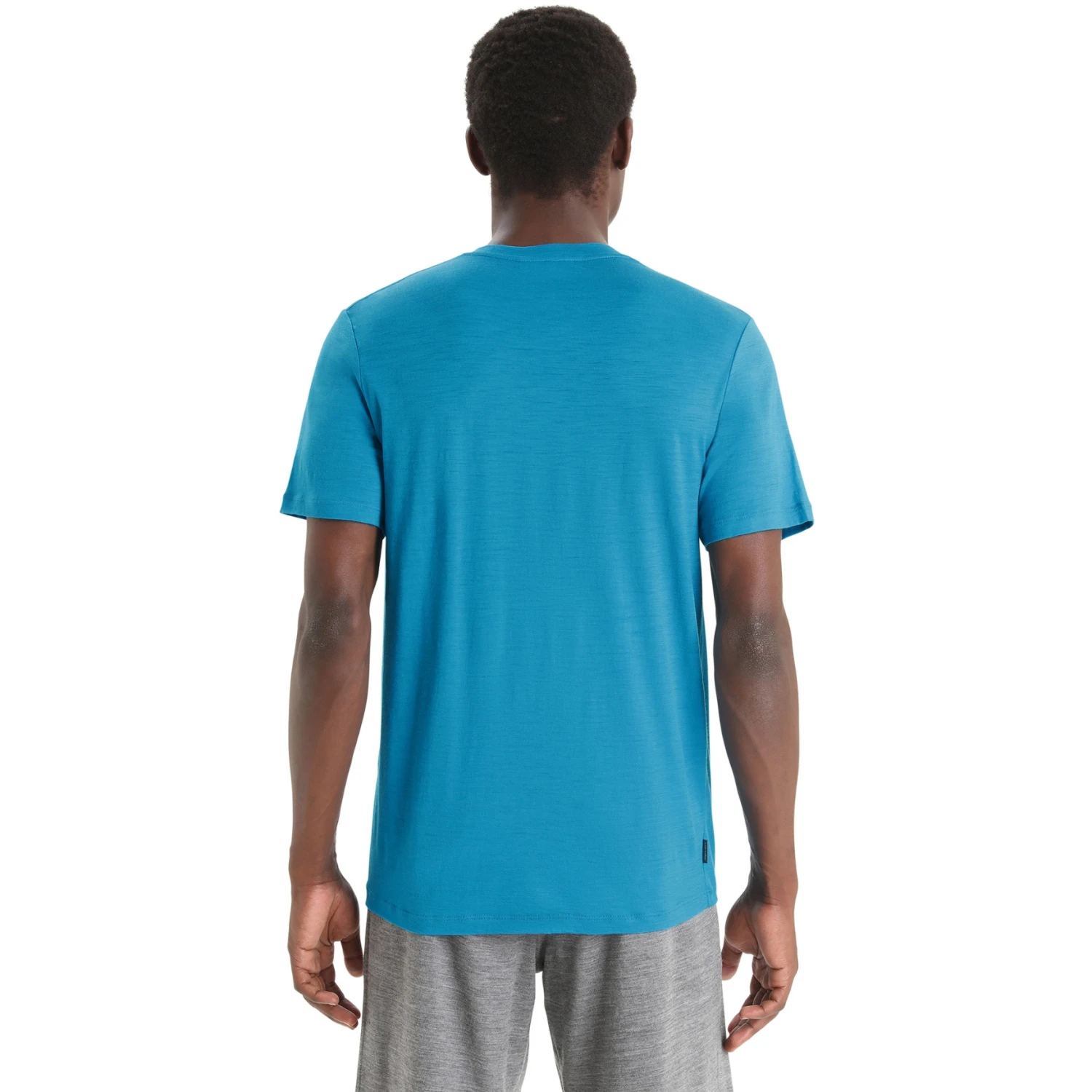 Icebreaker Tech Lite II Spring Glow T-Shirt Herren - Geo Blue 2 Icebreaker Tech Lite II Spring Glow T-Shirt Herren - Geo Blue – Bild 2