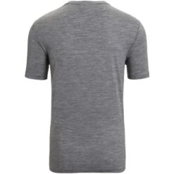 Icebreaker Tech Lite II Spring Glow T-Shirt Herren - Gritstone Hthr -Deutschland Icebreaker Verkaufs-Shop icebreaker mens tech lite ii spring glow short sleeve tee gritstone hthr 2 1383056