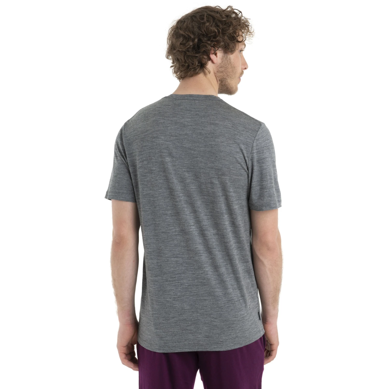 Icebreaker Tech Lite II Tech Head T-Shirt Herren - Gritstone HTHR 2 Icebreaker Tech Lite II Tech Head T-Shirt Herren - Gritstone HTHR – Bild 2