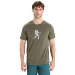 Icebreaker Tech Lite II Trail Hiker T-Shirt Herren - Loden