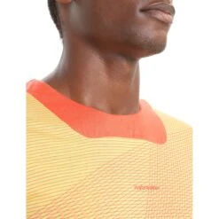 Icebreaker ZoneKnit™ GEODETIC T-Shirt Herren - Summer/Vibrant Earth/AOP -Deutschland Icebreaker Verkaufs-Shop icebreaker mens zoneknit geodetic short sleeve tee summer vibrant earth aop 5 1383468