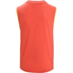 Icebreaker ZoneKnit™ GEODETIC Tanktop Herren - Summer/Vibrant Earth/AOP -Deutschland Icebreaker Verkaufs-Shop icebreaker mens zoneknit geodetic tank summer vibrant earth aop 2 1383523