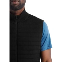 Icebreaker ZoneKnit™ Insulated Weste Herren - Schwarz -Deutschland Icebreaker Verkaufs-Shop icebreaker mens zoneknit insulated vest black 5 1265239