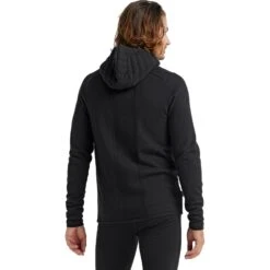 Icebreaker ZoneKnit™ Insulated Kapuzenjacke Herren - Schwarz -Deutschland Icebreaker Verkaufs-Shop icebreaker mens zoneknit insulated zip hoodie black 4 1040631