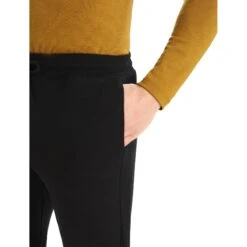 Icebreaker ZoneKnit™ Jogginghose Herren - Schwarz -Deutschland Icebreaker Verkaufs-Shop icebreaker mens zoneknit jogger black 6 1264878