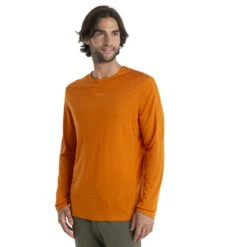 Icebreaker ZoneKnit™ Langarmshirt Herren - Earth