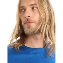 Icebreaker ZoneKnit™ Langarmshirt Herren - Lazurite/Royal Navy -Deutschland Icebreaker Verkaufs-Shop icebreaker mens zoneknit long sleeve tee lazurite royal navy 4 1265326