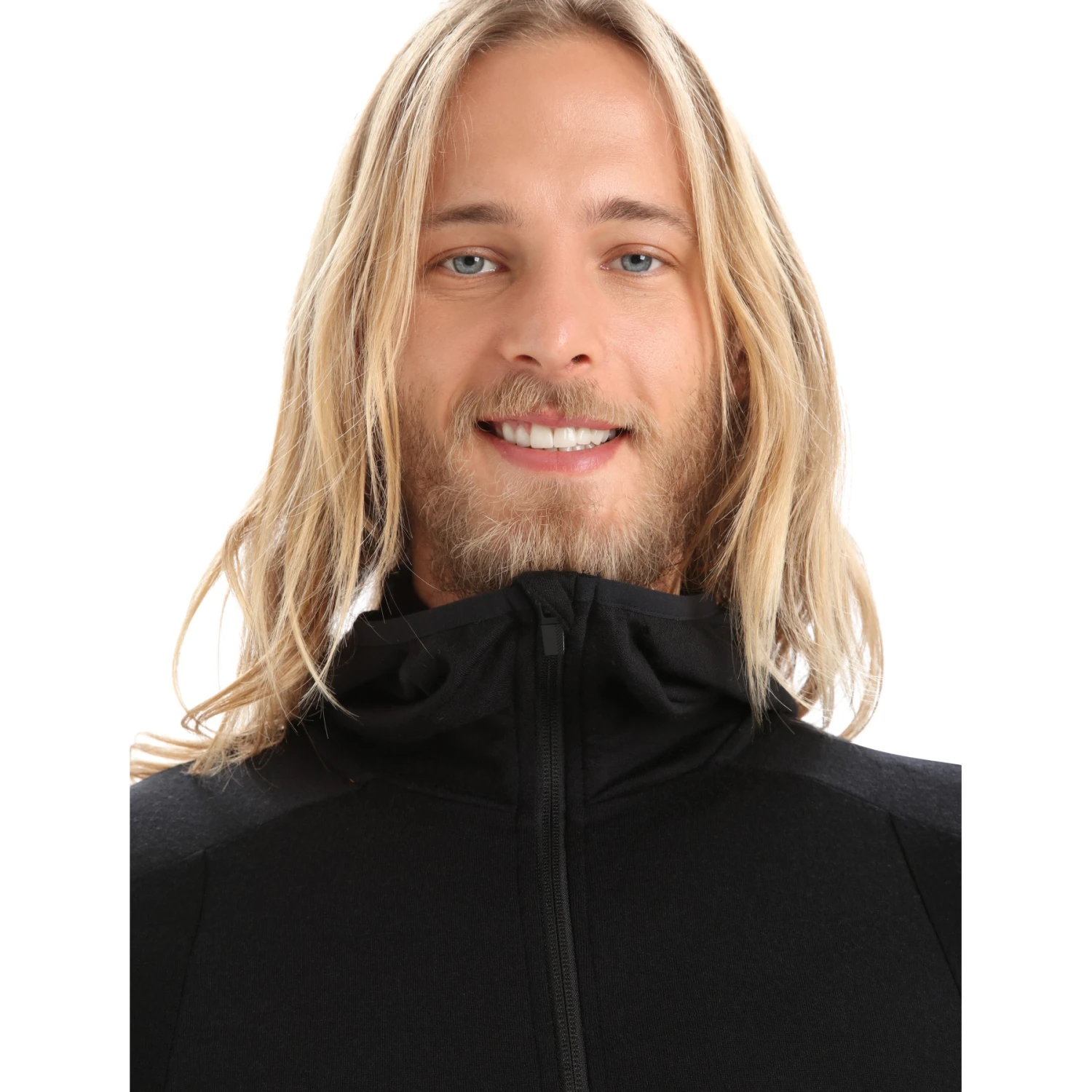 Icebreaker ZoneKnit™ Kapuzenjacke Herren - Schwarz 5 Icebreaker ZoneKnit™ Kapuzenjacke Herren - Schwarz – Bild 5