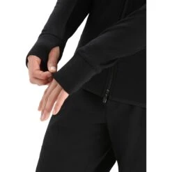 Icebreaker ZoneKnit™ Kapuzenjacke Herren - Schwarz 15 Icebreaker ZoneKnit™ Kapuzenjacke Herren - Schwarz -Deutschland Icebreaker Verkaufs-Shop icebreaker mens zoneknit long sleeve zip hoodie jacket black 7 1264962