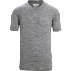 Icebreaker ZoneKnit™ T-Shirt Herren - Metro Hthr -Deutschland Icebreaker Verkaufs-Shop icebreaker mens zoneknit short sleeve tee metro hthr 1 1383428