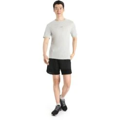Icebreaker ZoneKnit™ Shorts Herren - Schwarz -Deutschland Icebreaker Verkaufs-Shop icebreaker mens zoneknit shorts black 7 1265427