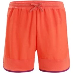 Icebreaker ZoneKnit™ Shorts Herren - Vibrant Earth/Go Berry -Deutschland Icebreaker Verkaufs-Shop icebreaker mens zoneknit shorts vibrant earth go berry 1 1382414