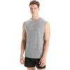 Icebreaker ZoneKnit™ Tanktop Herren - Metro Hthr