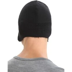 Icebreaker Quantum Beanie - Schwarz -Deutschland Icebreaker Verkaufs-Shop icebreaker quantum beanie black 5 1487876