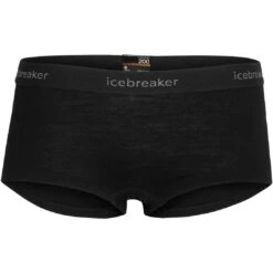 Icebreaker 200 Oasis Boy Shorts Slip Damen - Schwarz